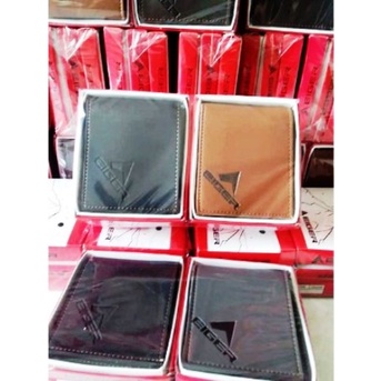 Dompet Pria Lipat Kulit PU / Dompet Kartu Keren