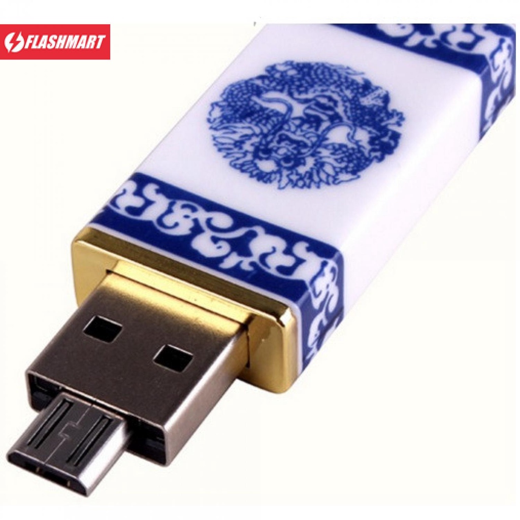 Flashmart Adapter Konverter USB ke Micro USB OTG - PNLF010