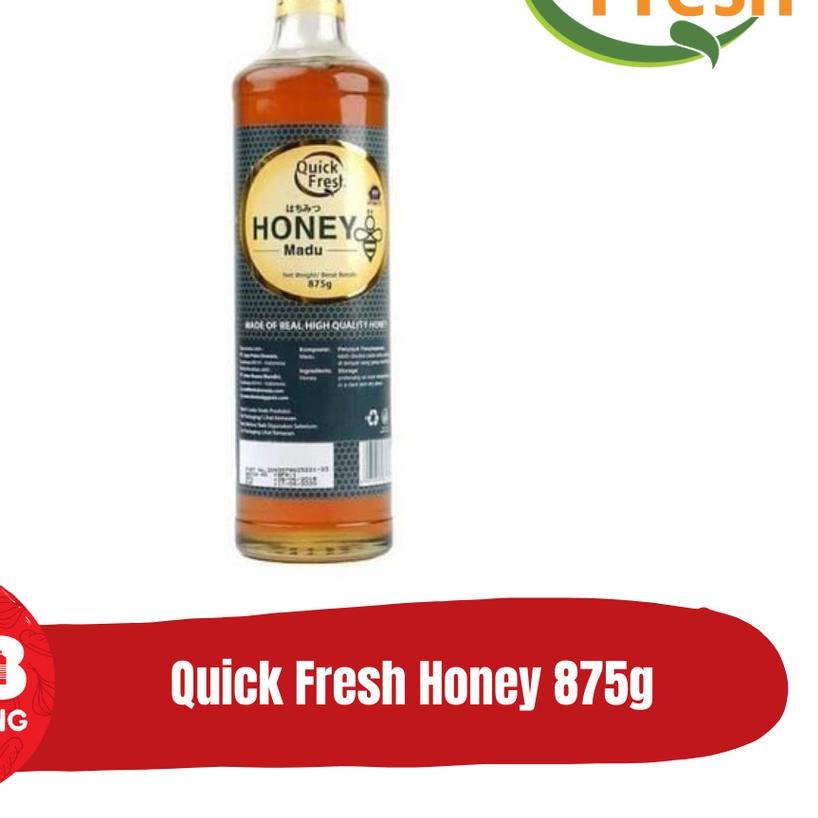 

➤ QUICK FRESH HONEY / QUICK FRESH 875g ✯