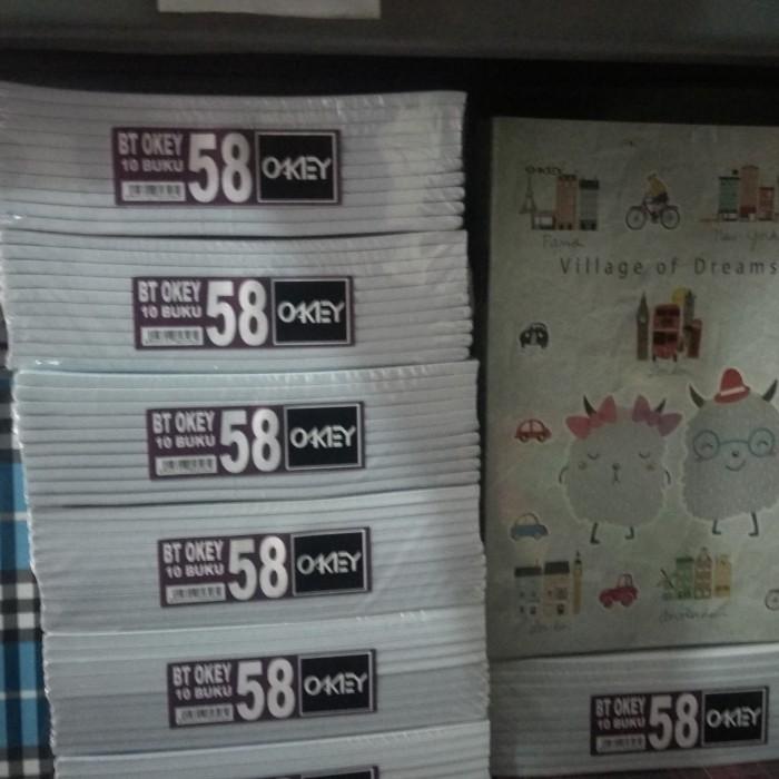 

Terlaris Buku Tulis Okey Isi 58 Lembar 1 Pack Isi 10 Pcs
