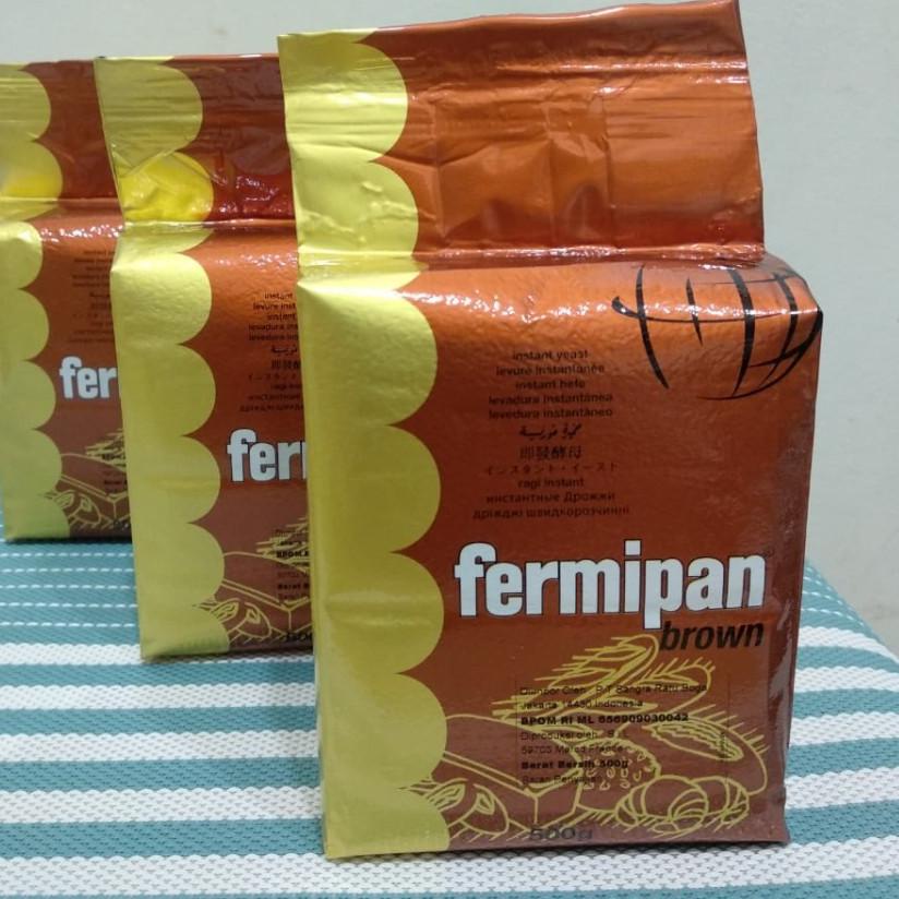 

● FERMIPAN BROWN RAGI INSTAN 500 GR ○