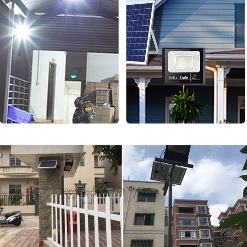 【READY STOCK】30-300 W New Lampu Sorot Solar Cell /300 Watt Lampu Led Tenaga Matahari / Lampu Panel Surya / Lampu Tembak Solar Cell / Led Outdoor Flood Light 30W 100W 200W 300W