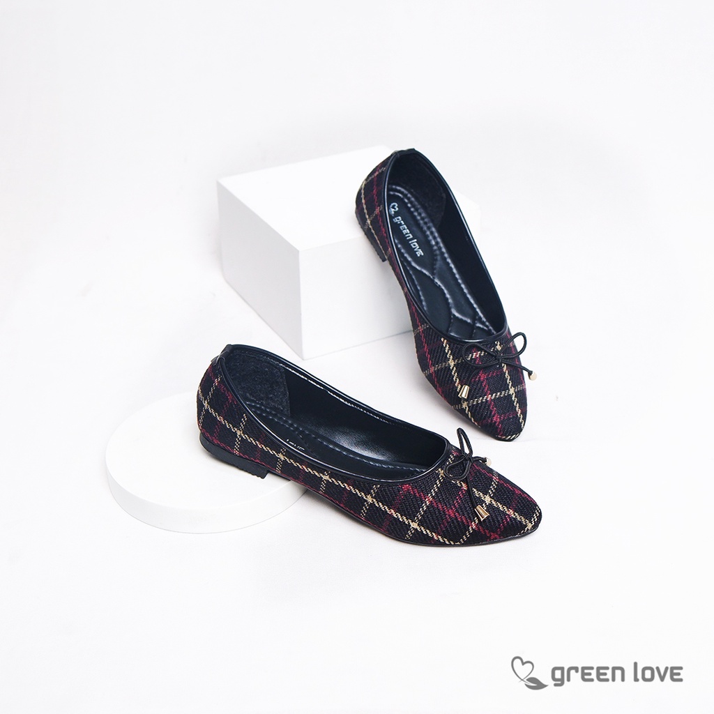 Green Love Sepatu Flat GRACE