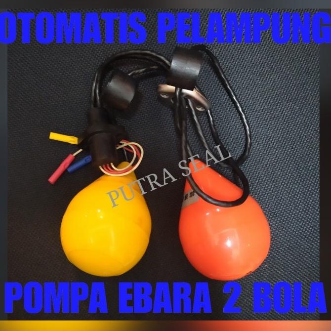 Pelampung Otomatis Pompa Ebara 2 Bola / Floting Switch Ebara Original