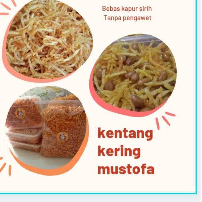 

♪ [ TERMURAH ] Kentang kering (mustofa) 1 kg ☎