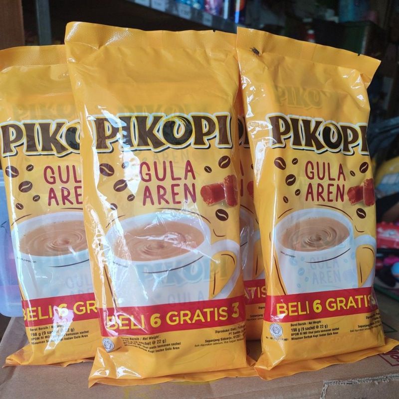 

pikopi gula aren(6+3 sachet@22g)