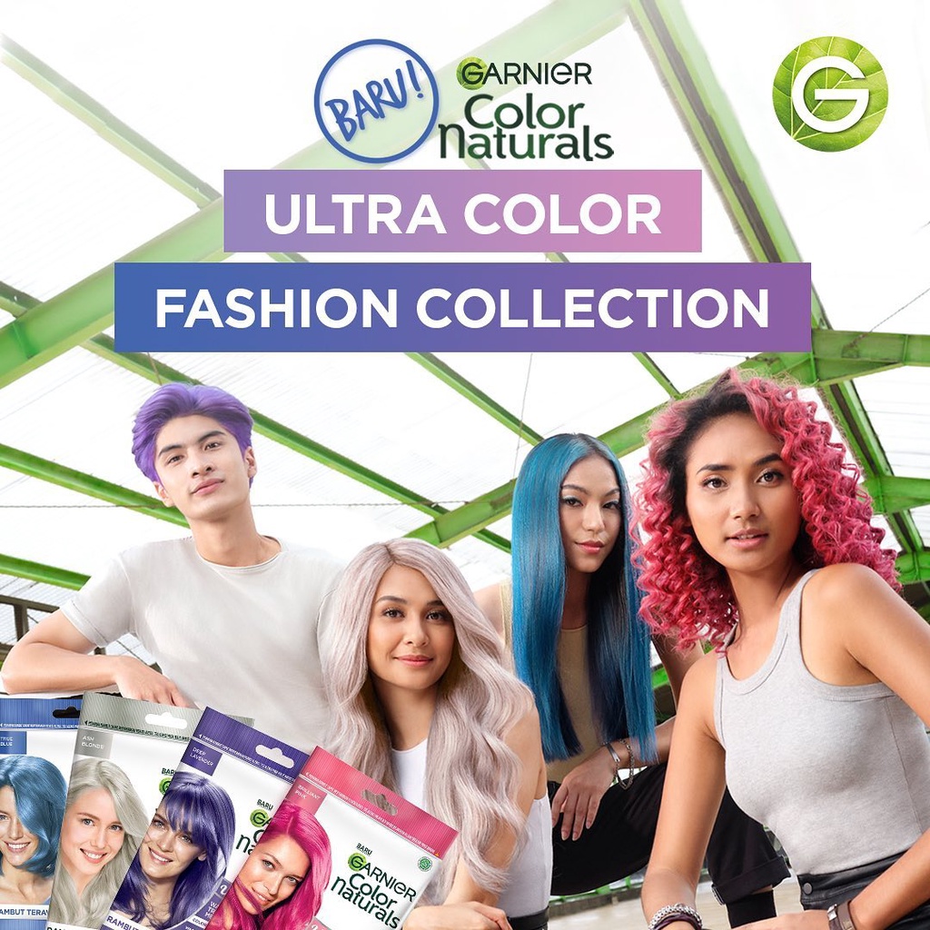 GARNIER COLOR NATURALS PASTEL | Hair Color | Pewarna Rambut Pastel