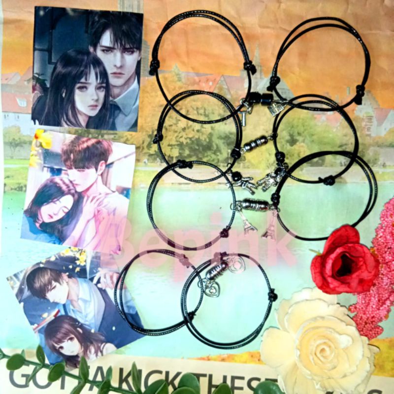 GELANG COUPLE MAGNET KOREA (BEPINK OFFICIAL)