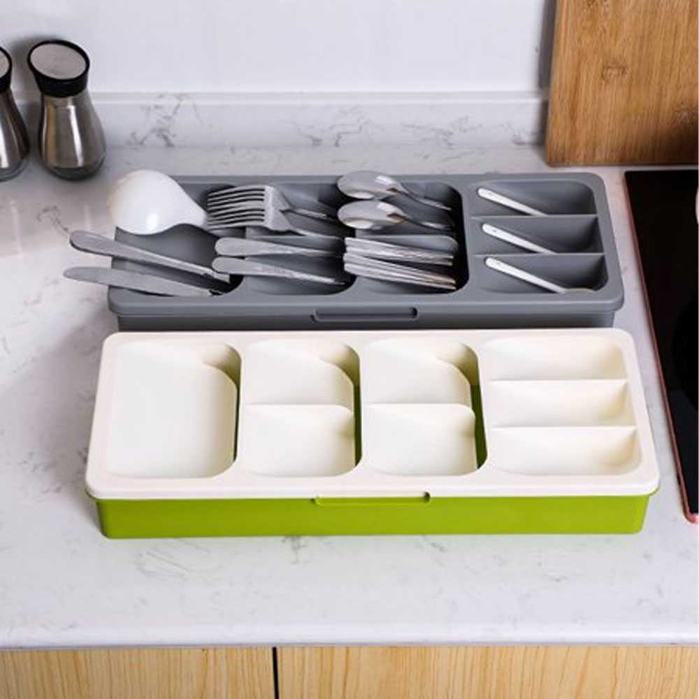 (BISA COD) FTIHSHP ANHICHEF Rak Organizer Dapur Tempat Sendok Garpu Tableware - PP24