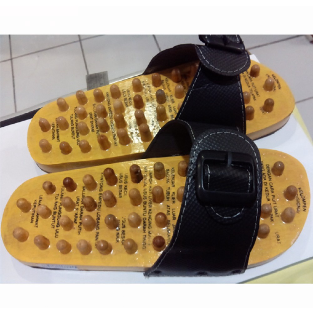 [READY] Sandal Kesehatan Rematik  Pria Wanita - Sandal Kayu Rematik