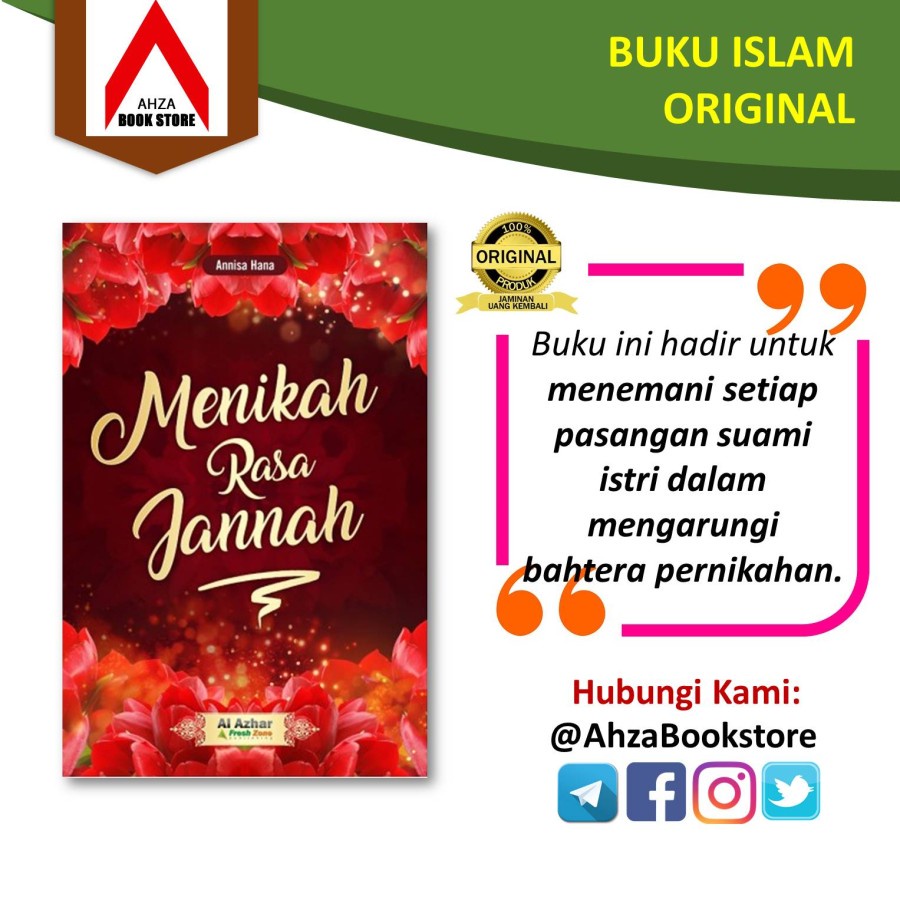 Buku Islam Menikah Rasa Jannah