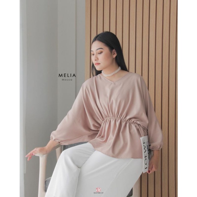 Damelia MELIA BLOUSE wanita Damelia melstore jkt official