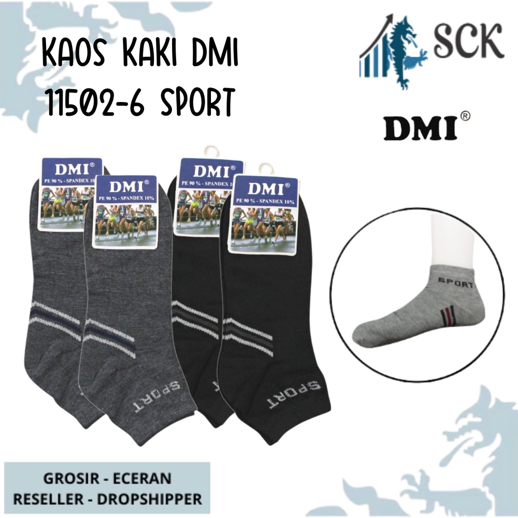 Kaos Kaki Pria DMI SPORT 11502-6 Panjang Mata Kaki Casual / Kaos Kaki Olahraga – SCK