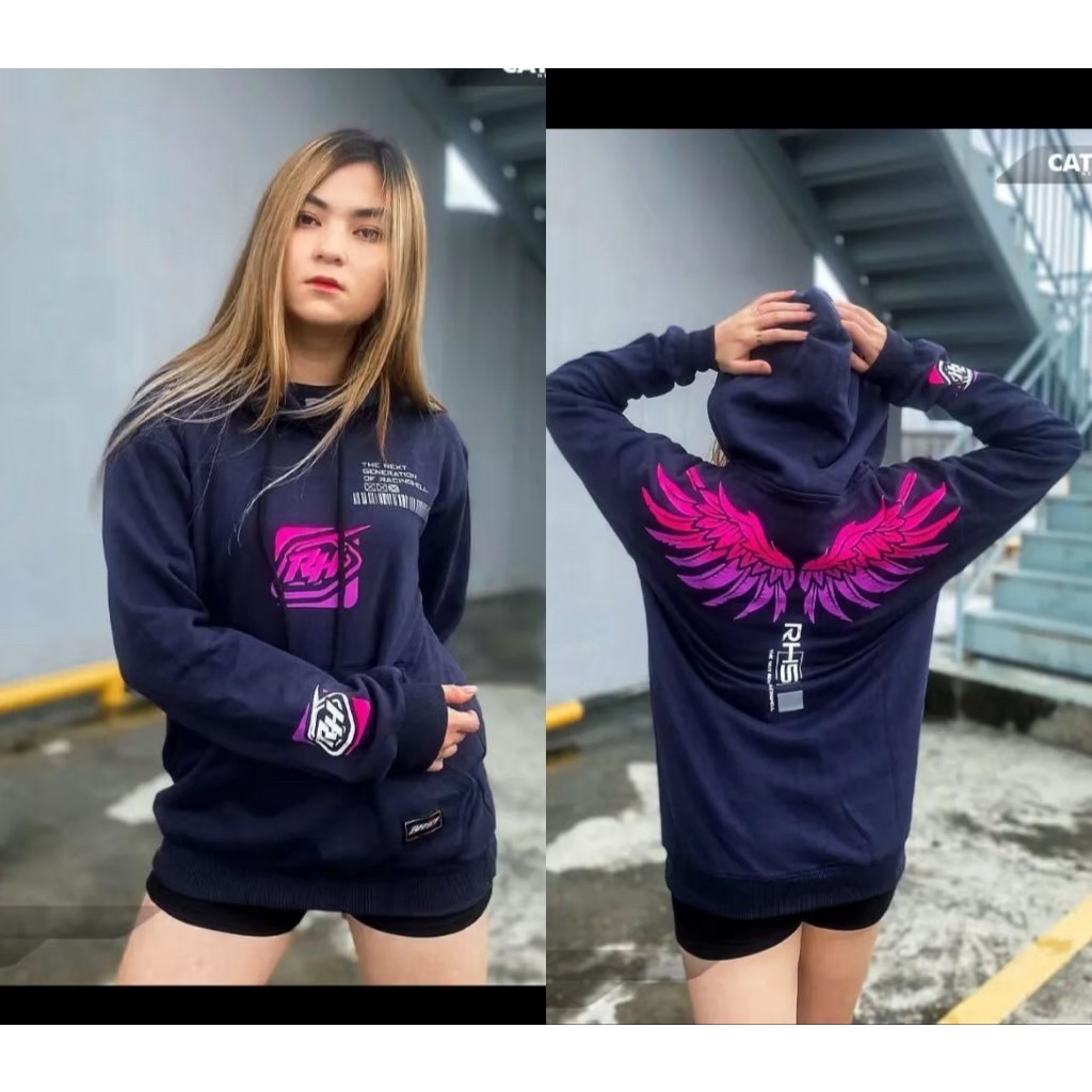 HOODIE RACING HELL OVERSIZE - SWEATER WANITA TERBARU COWOK CEWEK KEREN GAYA KEKINIAN NEW ART DISTRO LOKAL BRAND