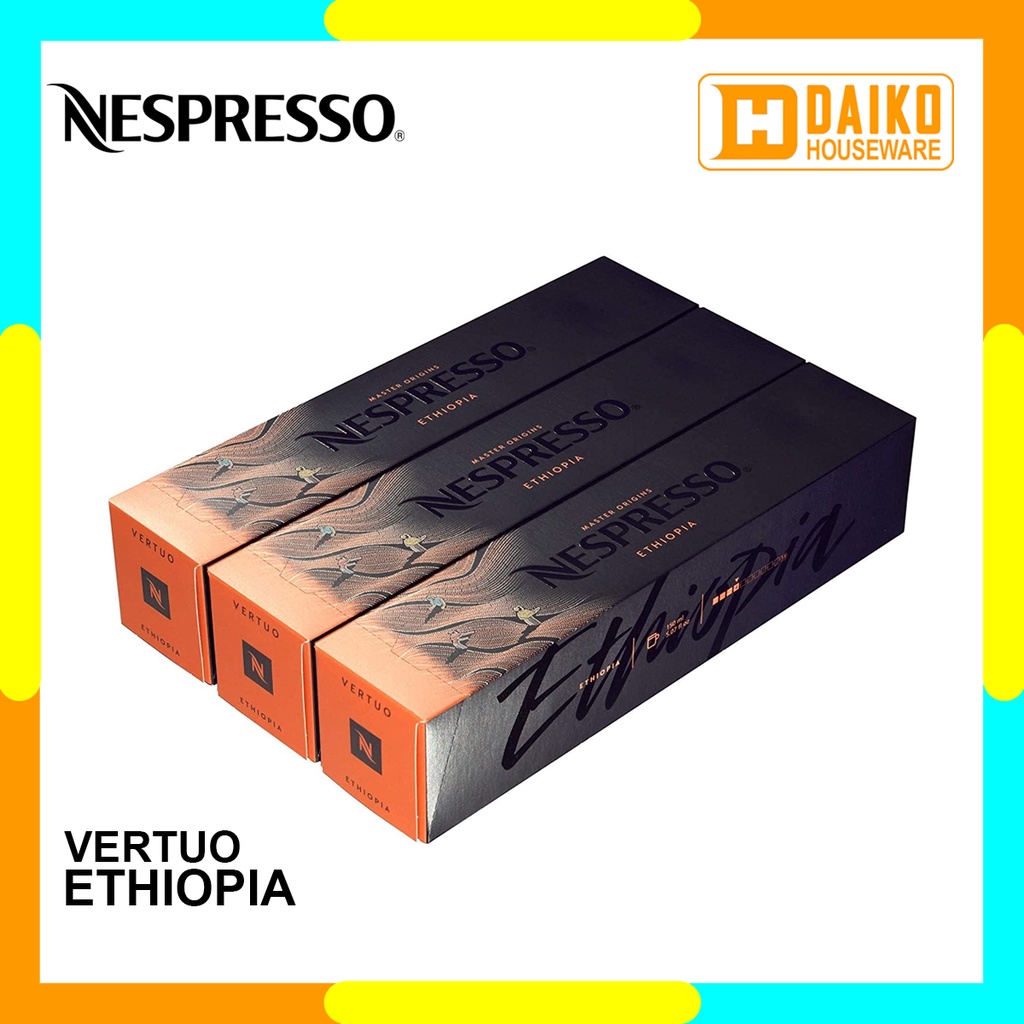 Capsule Nespresso Vertuo Ethiopia - Medium Roast Grand Lungo Coffee