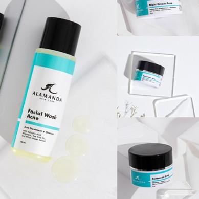☊ Set Acne / Paket Skincare Alamanda Acne SERIES ℗