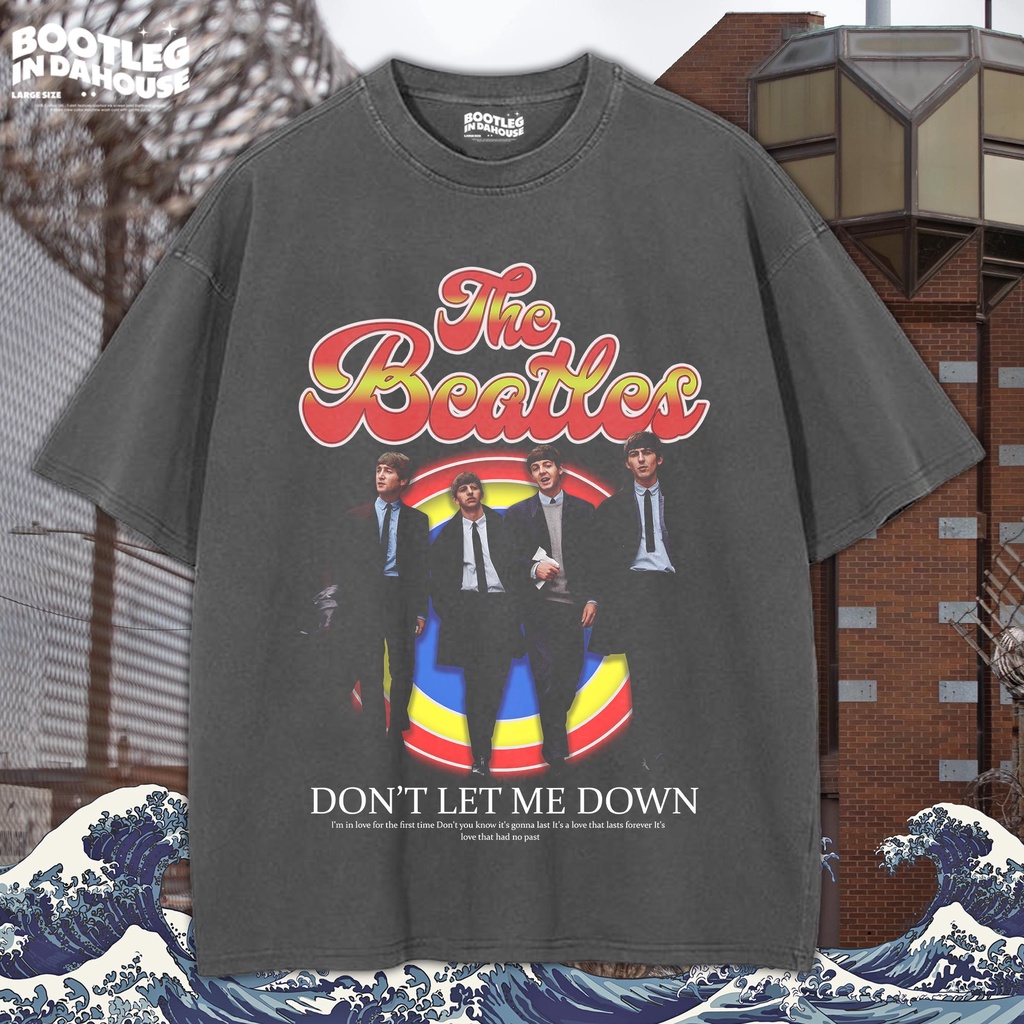 THE BEATLES Oversize T-shirt / Kaos Oversize THE BEATLES