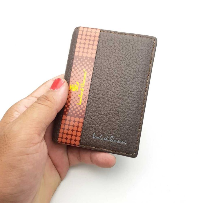 

Dompet Kartu Nama Atm Kulit Asli Murah - Lombardi Giovanni Osg Brown Star Seller