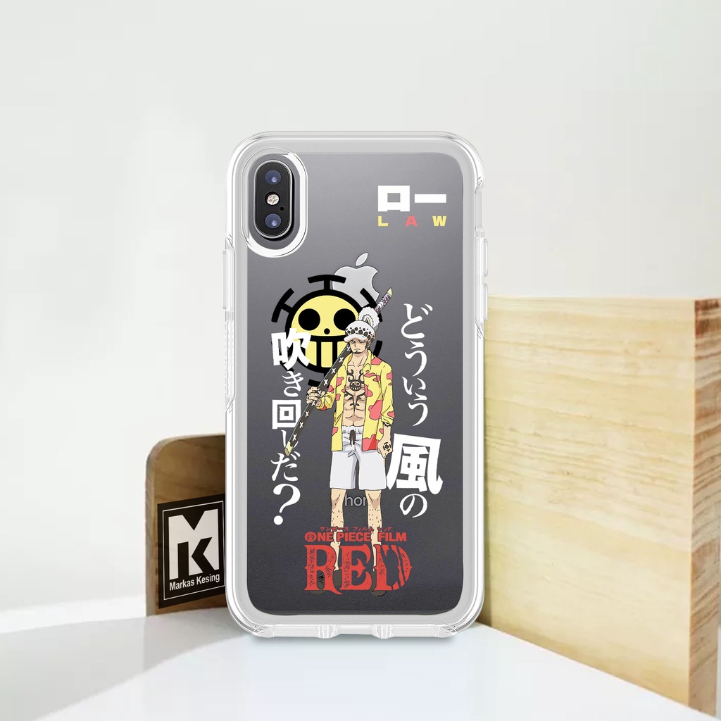 Case Realme C2  - Casing Realme C2 - ( ONE PIECE RED ) - Case Hp - Casing Hp - Softcase Realme C2 - 