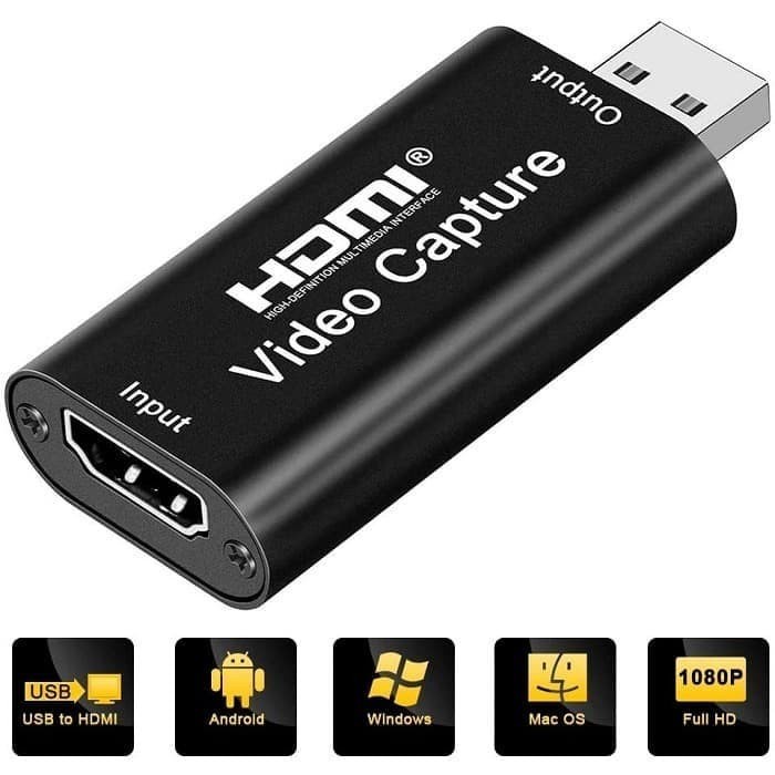 Video Capture Card HDMI to USB Full HD 1080p HDMI Video Capture USB