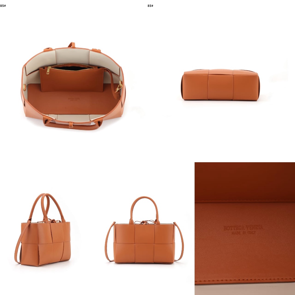 BAG Ahsanti Leather Arco Tote Bag With Pouch TC2285