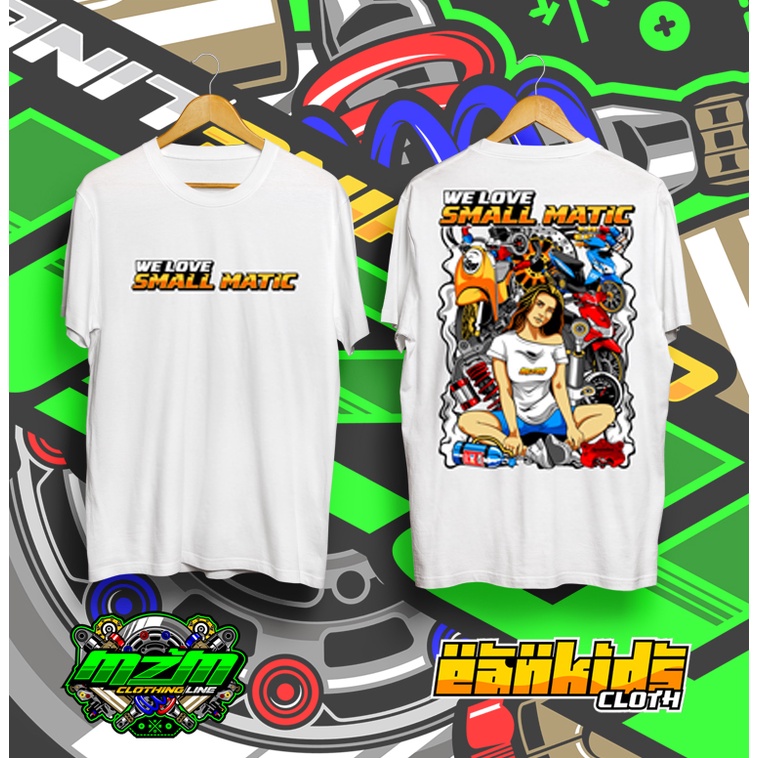 Kaos Pria Distro/Kaos Pria Honda Small Matic/kaos motor beat/kaos pria scoopy/kaos thailooks/kaos ke