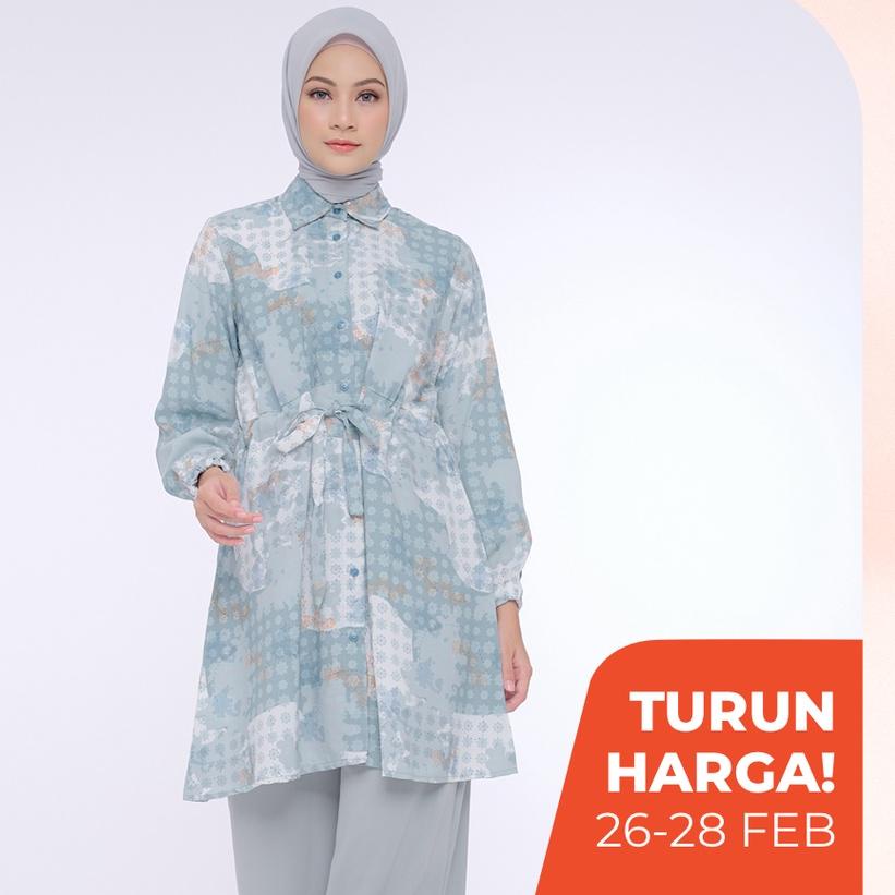 ← BIA By Zaskia Mecca - Queen Mint Tunik - Islamic Journey In Europe - Edisi Denmark Sarimbit ℗