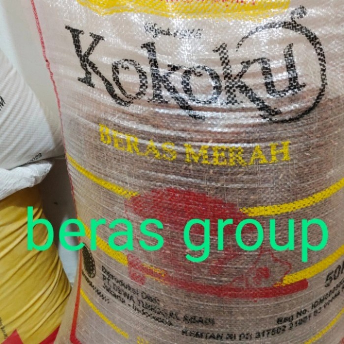 

Beras merah kokoku 5kg repack asli