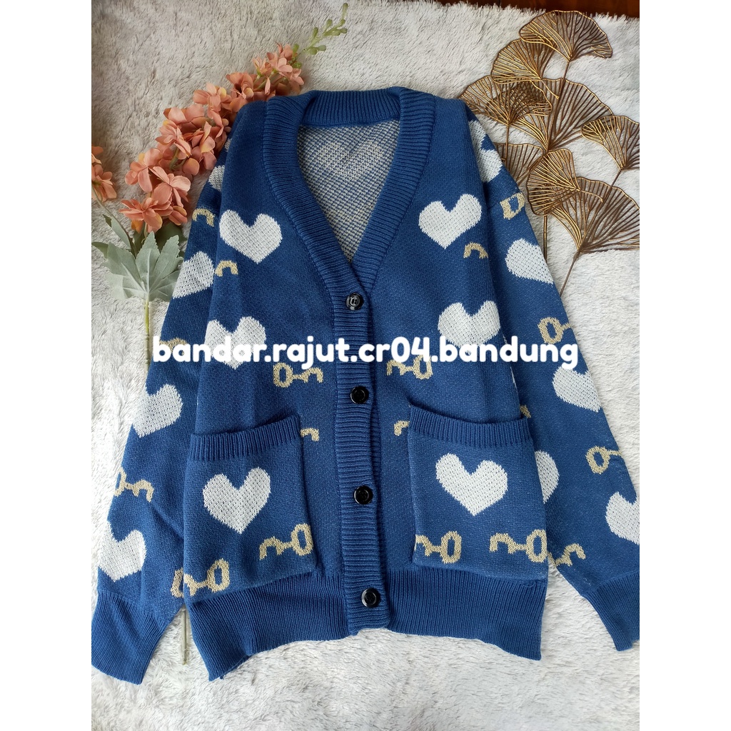 CARDIGAN RAJUT KEY - KEY BRANDED 7 GATE