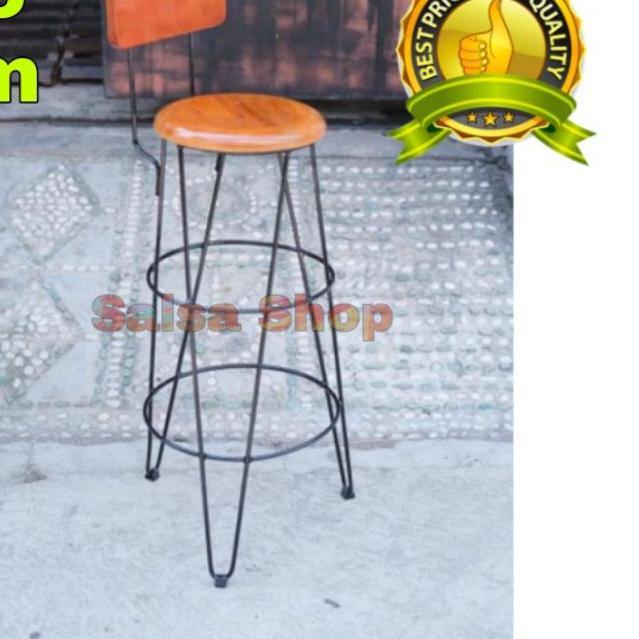 ◄ kursi cafe sandar 75cm kursi bar kursi kafe kursi cafe besi kursi cafe murah ☆