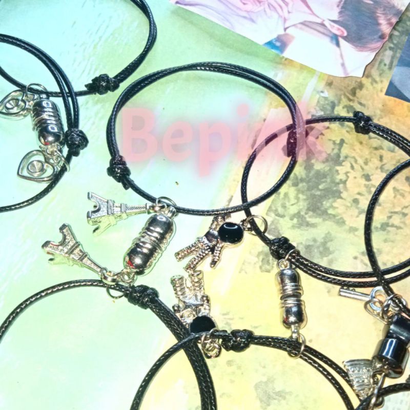 GELANG COUPLE MAGNET KOREA (BEPINK OFFICIAL)