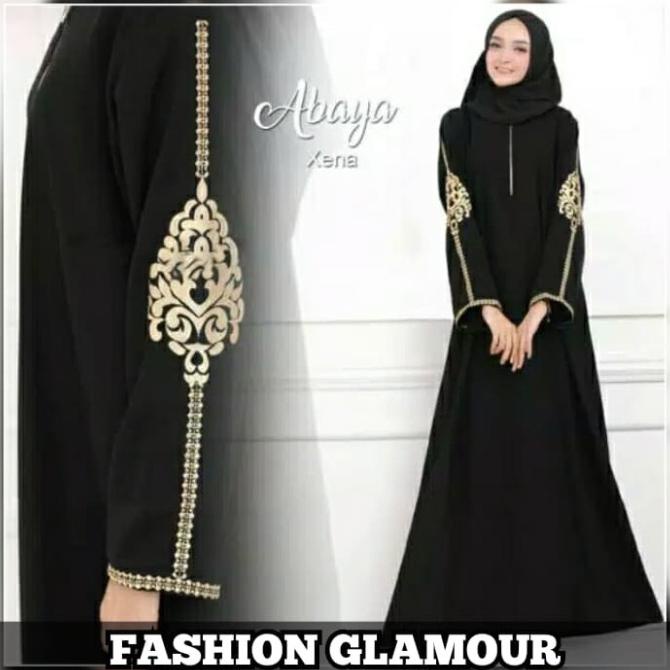 Abaya Gamis Import Original Wanita Arab/Dubai V105 Size S-Xl