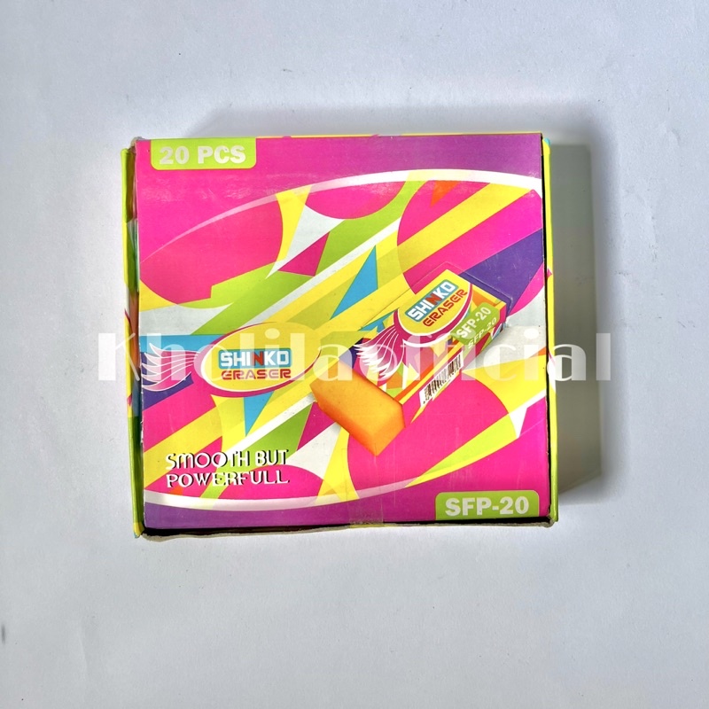 

PENGHAPUS SHINKO SFP-20 WARNA WARNI 20 PCS