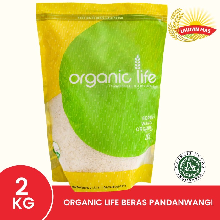 

Organic Life Beras PanWangi 2KG