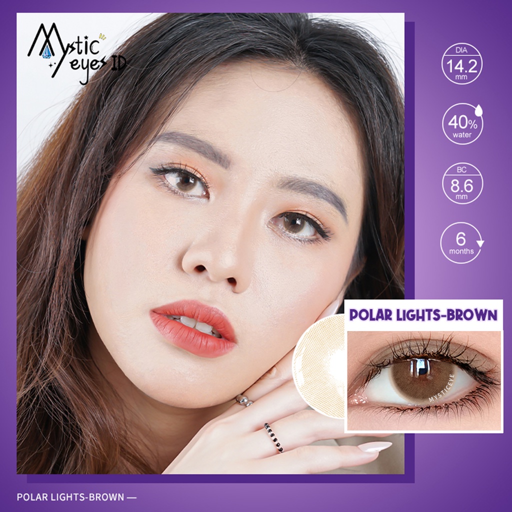 [✅COD] MYSTICEYES SOFTLENS POLAR LIGHTS SERI 14.2MM (NORMAL)