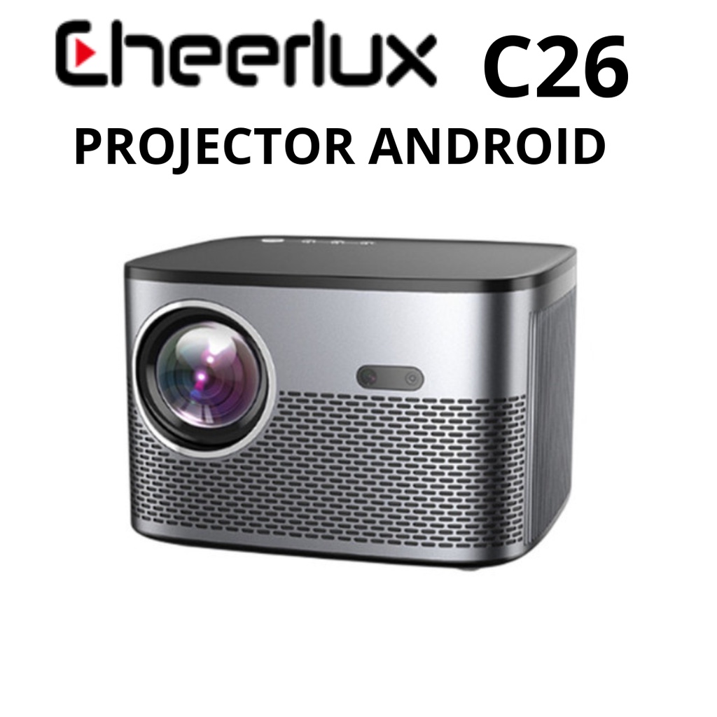 Projector CHEERLUX C26 Projector Android 3200 Lumens WiFi Auto Focus