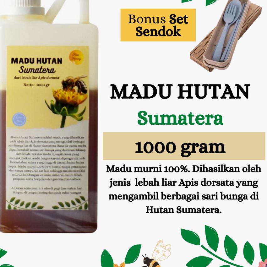 

♩ Hutan Asli Murni Raw Honey 1000 Gram ➣