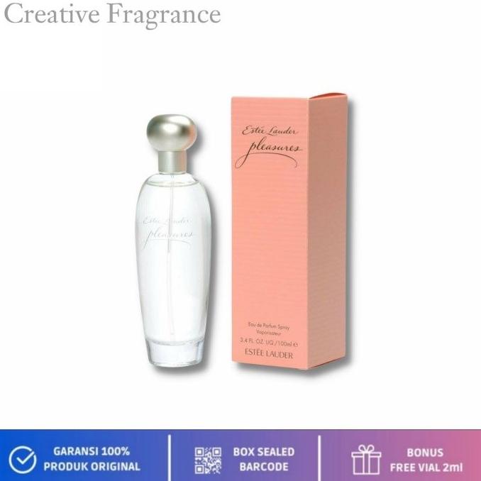 Parfum Estee Lauder Pleasure Edp 100Ml Original Full Set