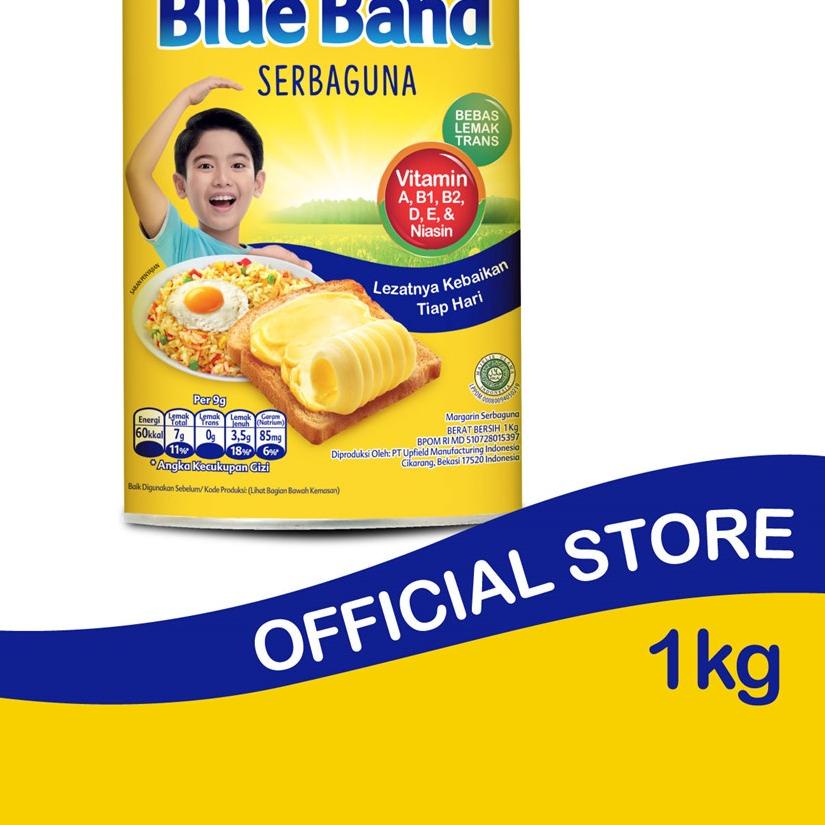 

▲ Blue Band Serbaguna Margarin Masak 1 kg ♡
