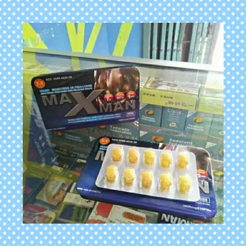 BISA COD MAXMAN ASLI 100% ORIGINAL OBAT KUAT PENAMBAH STAMINA PRIA