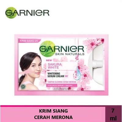 Garnier Bright Complete &amp; Garnier Sakura White Sachet Series