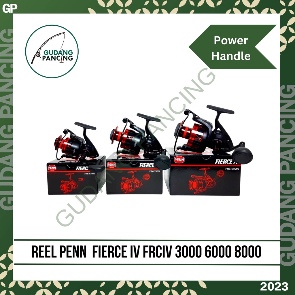 Reel Pancing Penn Fierce IV 3000 6000 8000 - Power handle | Full metal body
