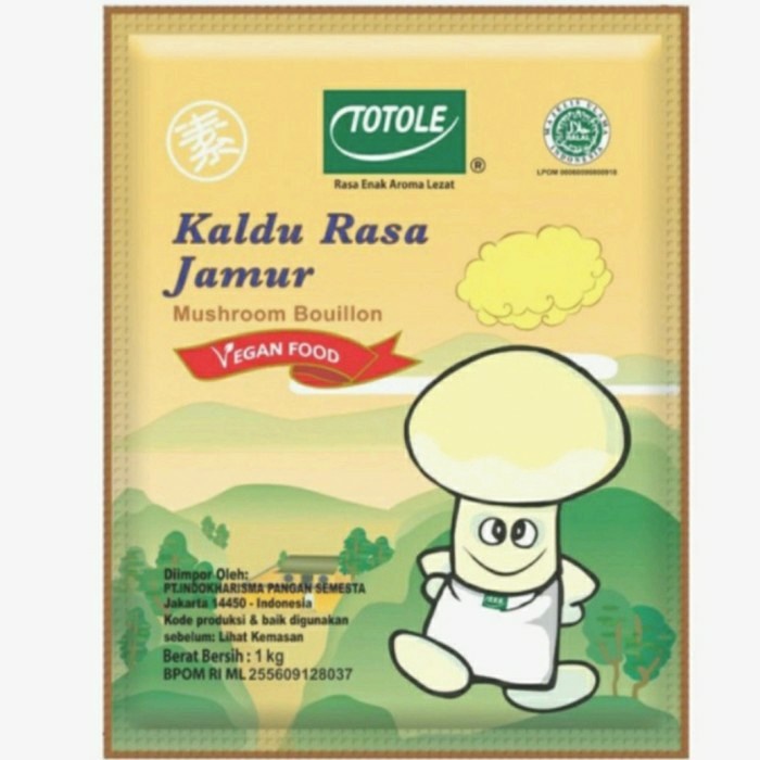 

TOTOLE KALDU JAMUR 1000 gram / 1000gr / 1 Kilogram / 1kg (JUMBO HEMAT)