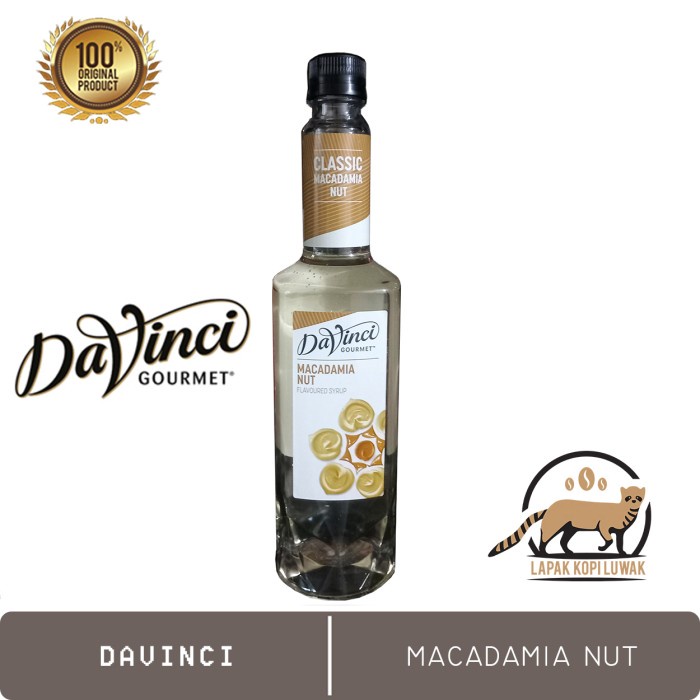 

Macadamia nut Syrup merk Davinci