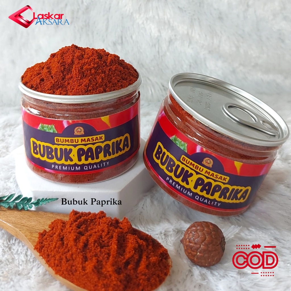 

Can - Rempah Bubuk Paprika Bell Pepper Powder / Premium