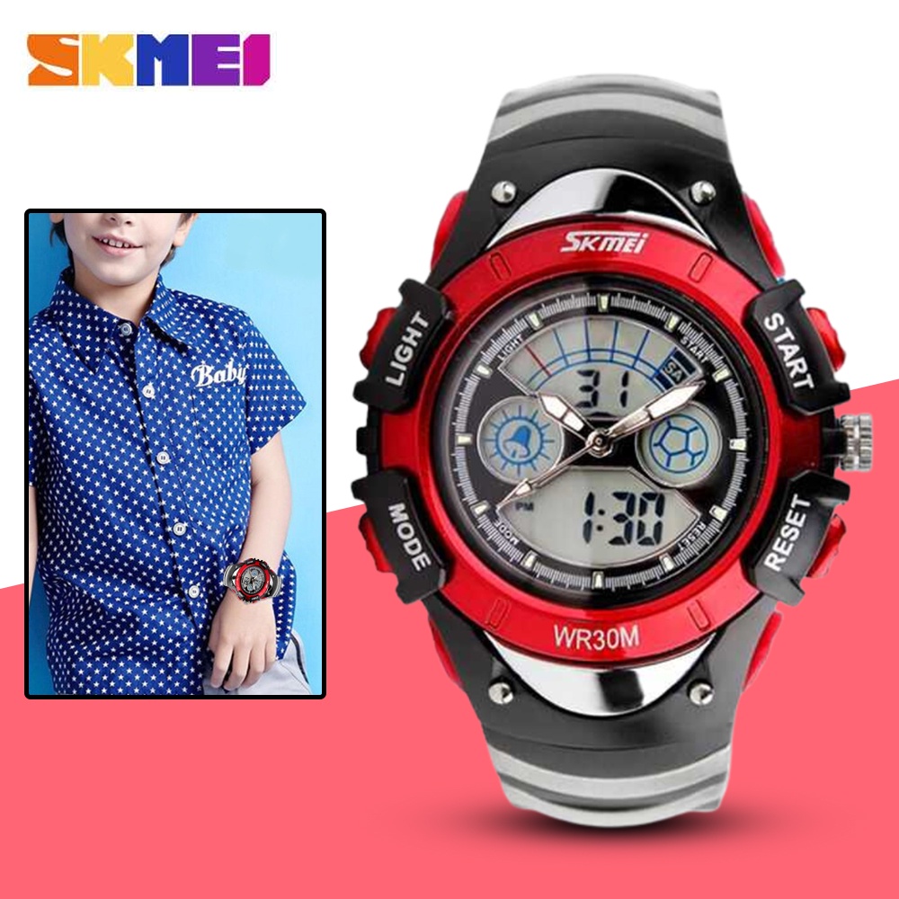 Jam Tangan Anak - AD0998 - EMWS59RE Red - SKMEI