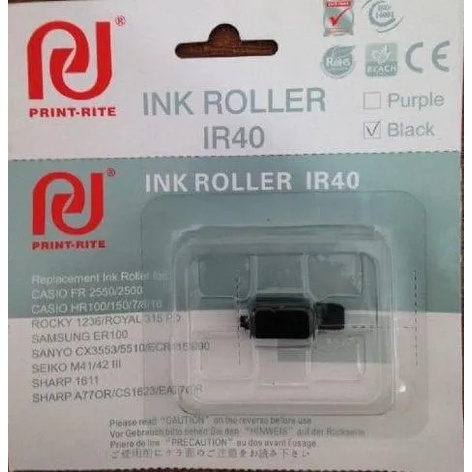 

Tinta kalkulator / Ink Roll IR-40 Hitam (Harga 1 pcs)