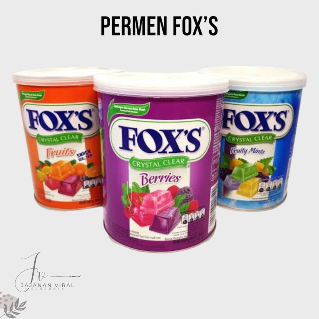 

Permen FOXS Tin Crystal Clear Candy Kaleng 180Gram
