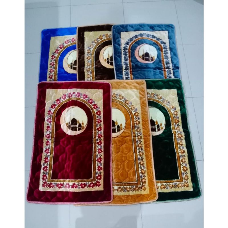 sajadah tebal / sajadah bulu