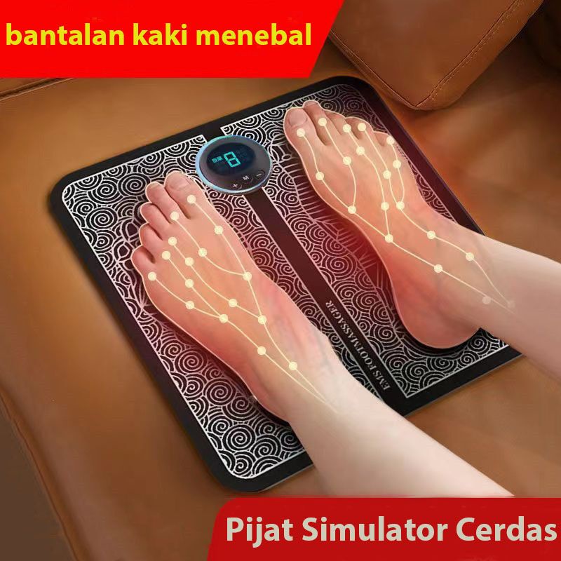 Gotama Foot Massage Portable Alat Pemijat Kaki Refleksi Elektrik Pad